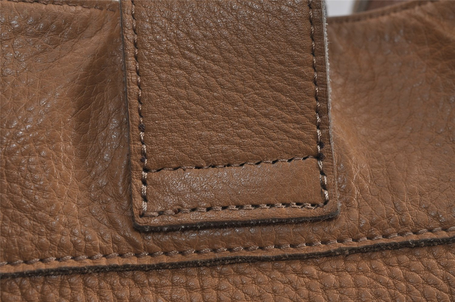 Authentic GUCCI Vintage Shoulder Hand Tote Bag Purse Leather Brown 2275J