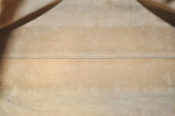 Authentic GUCCI Vintage Shoulder Hand Tote Bag Purse Leather Brown 2275J