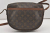 Authentic Louis Vuitton Monogram Jeune Fille MM M51226 Shoulder Cross Bag 2276J