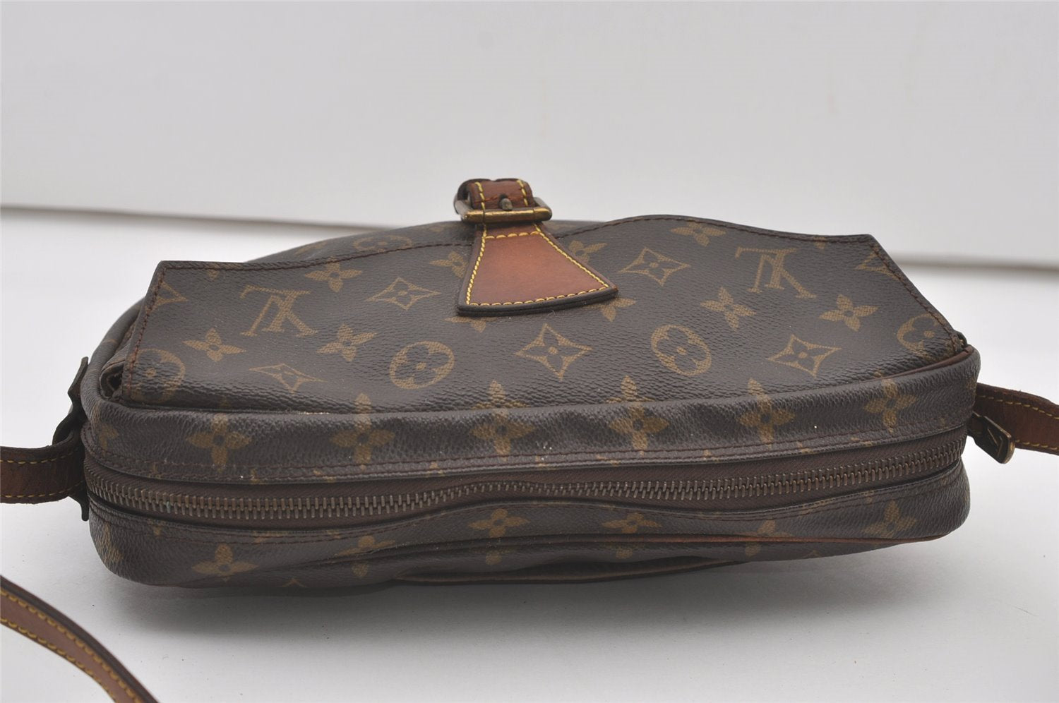 Authentic Louis Vuitton Monogram Jeune Fille MM M51226 Shoulder Cross Bag 2276J