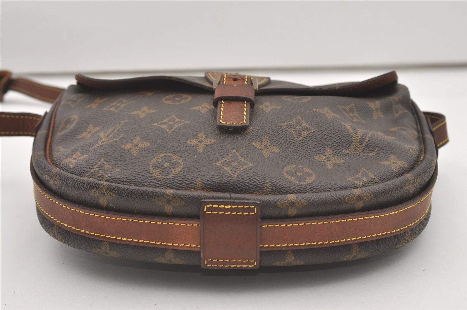 Authentic Louis Vuitton Monogram Jeune Fille MM M51226 Shoulder Cross Bag 2276J