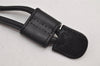 Authentic GUCCI Bamboo 2Way Shoulder Drawstring Bag Purse Leather Black 2276K