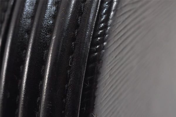 Authentic Louis Vuitton Epi Cannes Cosmetic Hand Bag Black M48032 Junk 2277J