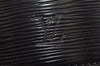 Authentic Louis Vuitton Epi Cannes Cosmetic Hand Bag Black M48032 Junk 2277J