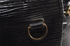 Authentic Louis Vuitton Epi Cannes Cosmetic Hand Bag Black M48032 Junk 2277J