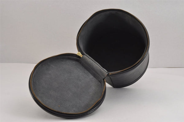 Authentic Louis Vuitton Epi Cannes Cosmetic Hand Bag Black M48032 Junk 2277J