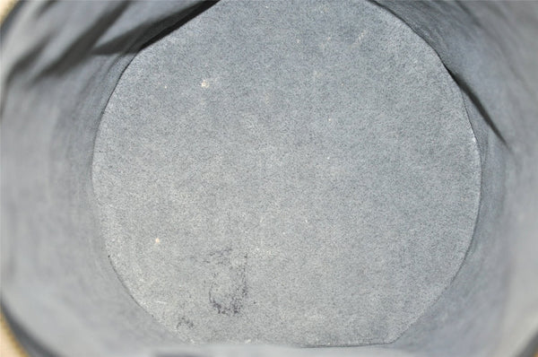 Authentic Louis Vuitton Epi Cannes Cosmetic Hand Bag Black M48032 Junk 2277J