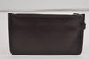 Authentic FENDI Zucca Shoulder Hand Tote Bag Nylon Leather Brown Black 2278I