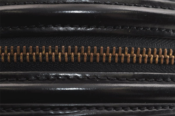 Authentic Louis Vuitton Epi Cannes Cosmetic Hand Bag Purse Black M48032 LV 2278J