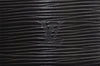 Authentic Louis Vuitton Epi Cannes Cosmetic Hand Bag Purse Black M48032 LV 2278J