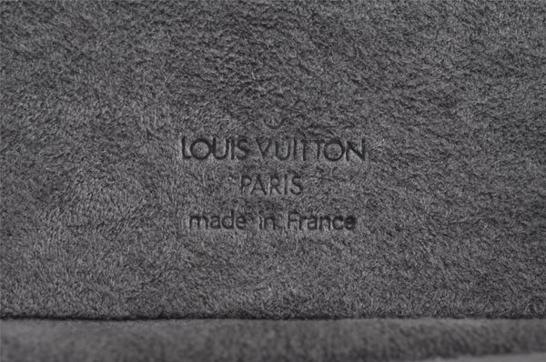 Authentic Louis Vuitton Epi Cannes Cosmetic Hand Bag Purse Black M48032 LV 2278J