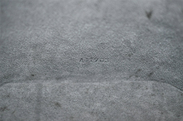 Authentic Louis Vuitton Epi Cannes Cosmetic Hand Bag Purse Black M48032 LV 2278J