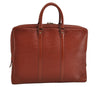 Authentic Louis Vuitton Epi Porte Documents Voyage Briefcase M54473 Brown 2280J