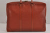 Authentic Louis Vuitton Epi Porte Documents Voyage Briefcase M54473 Brown 2280J