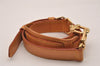 Authentic Louis Vuitton Leather Shoulder Strap Beige 35.8-42.9" LV 2282J