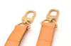 Authentic Louis Vuitton Leather Shoulder Strap Beige 35.8-42.9" LV 2282J