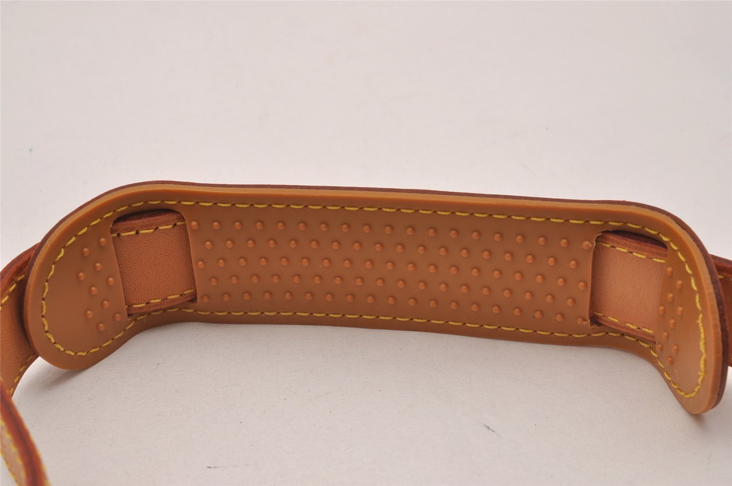 Authentic Louis Vuitton Leather Shoulder Strap Beige 35.8-42.9