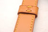 Authentic Louis Vuitton Leather Shoulder Strap Beige 35.8-42.9" LV 2282J