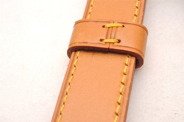 Authentic Louis Vuitton Leather Shoulder Strap Beige 35.8-42.9" LV 2282J