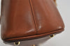 Authentic GUCCI Bamboo 2way Hand Shoulder Bag Purse Leather Brown Junk 2284I