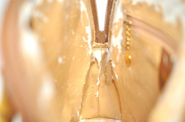 Authentic GUCCI Bamboo 2way Hand Shoulder Bag Purse Leather Brown Junk 2284I