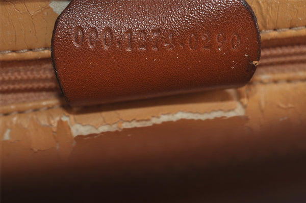 Authentic GUCCI Bamboo 2way Hand Shoulder Bag Purse Leather Brown Junk 2284I