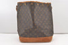Authentic Louis Vuitton Monogram Noe Shoulder Drawstring Bag M42224 LV 2284J