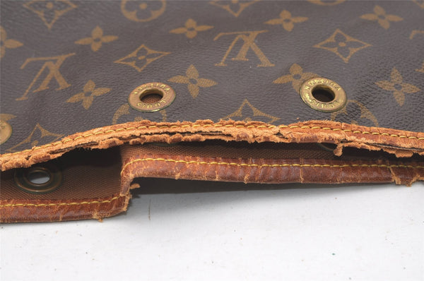 Authentic Louis Vuitton Monogram Noe Shoulder Drawstring Bag M42224 LV 2284J