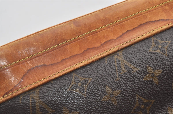 Authentic Louis Vuitton Monogram Noe Shoulder Drawstring Bag M42224 LV 2284J