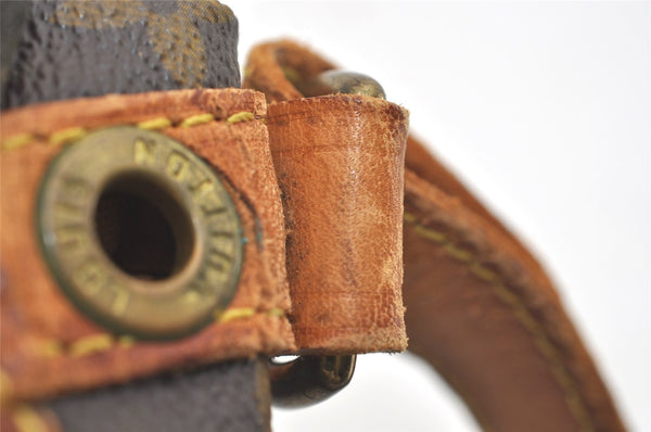 Authentic Louis Vuitton Monogram Noe Shoulder Drawstring Bag M42224 LV 2284J