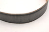Authentic HERMES Api 3 Leather Reversible Belt Size 70cm 27.6" Black Brown 2285J