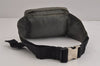 Authentic PRADA Vintage Nylon Tessuto Waist Body Bag Purse Khaki Green 2286J