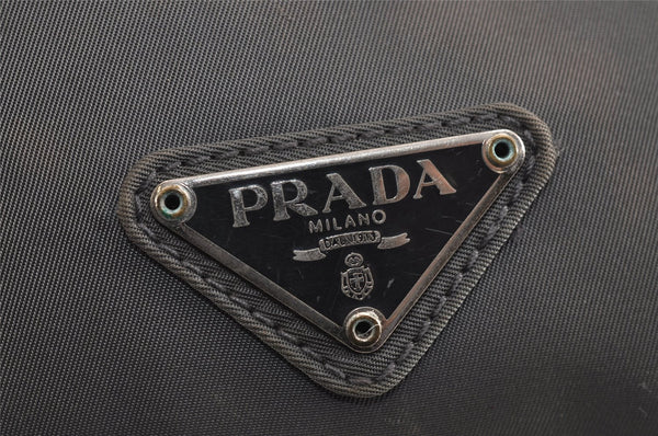 Authentic PRADA Vintage Nylon Tessuto Waist Body Bag Purse Khaki Green 2286J