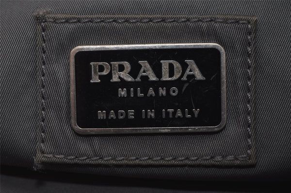 Authentic PRADA Vintage Nylon Tessuto Waist Body Bag Purse Khaki Green 2286J