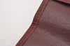 Authentic Cartier Must de Cartier Long Wallet Purse Leather Bordeaux Red 2287I