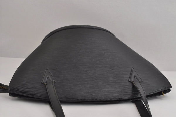 Auth Louis Vuitton Epi Saint Jacques Shopping Shoulder Bag Black M52262 LV 2288J