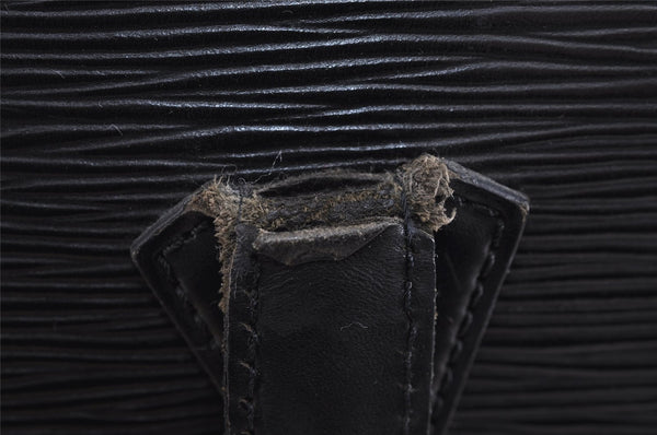 Auth Louis Vuitton Epi Saint Jacques Shopping Shoulder Bag Black M52262 LV 2288J