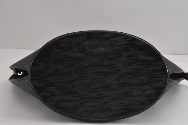 Auth Louis Vuitton Epi Saint Jacques Shopping Shoulder Bag Black M52262 LV 2288J