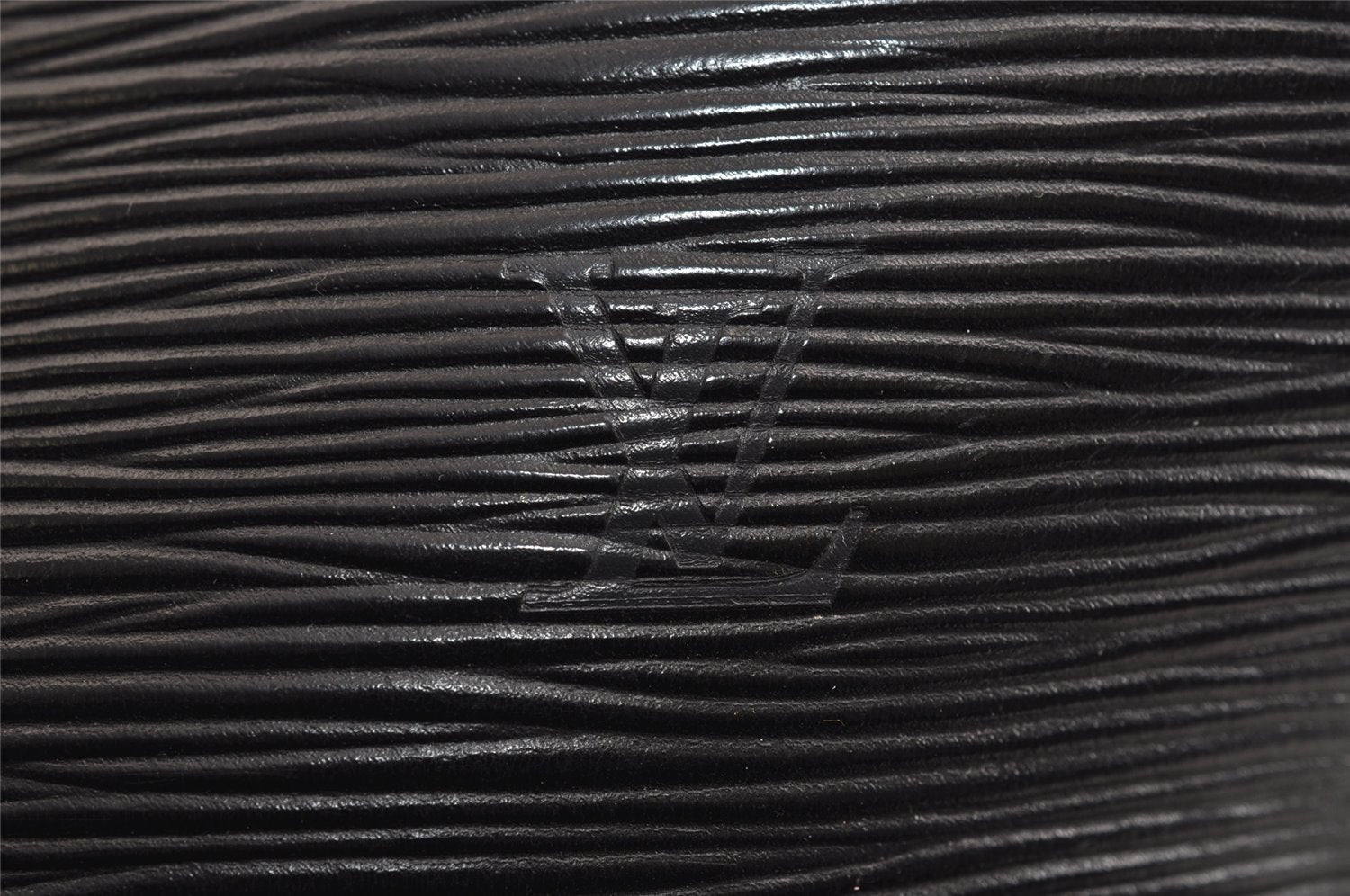 Auth Louis Vuitton Epi Saint Jacques Shopping Shoulder Bag Black M52262 LV 2288J