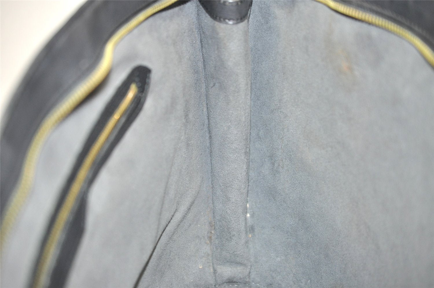 Auth Louis Vuitton Epi Saint Jacques Shopping Shoulder Bag Black M52262 LV 2288J