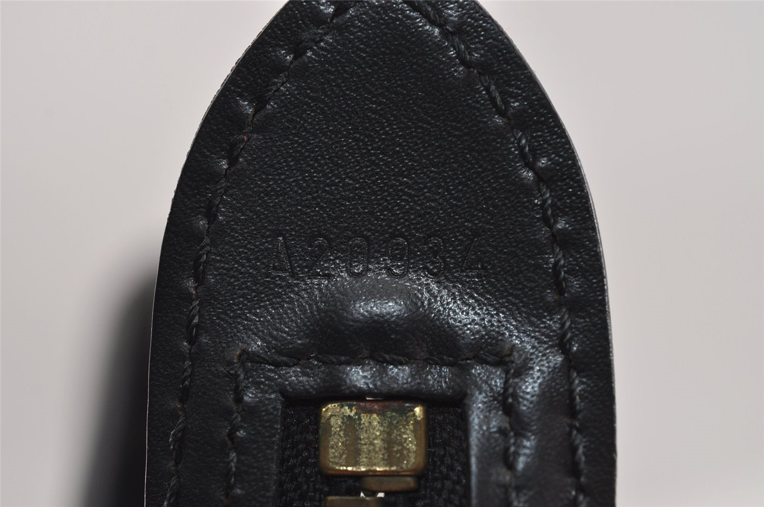 Auth Louis Vuitton Epi Saint Jacques Shopping Shoulder Bag Black M52262 LV 2288J