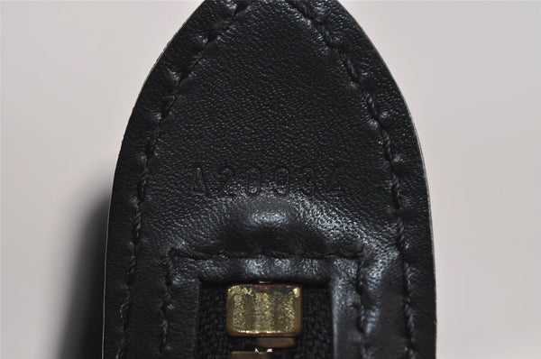 Auth Louis Vuitton Epi Saint Jacques Shopping Shoulder Bag Black M52262 LV 2288J