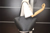 Auth Louis Vuitton Epi Saint Jacques Shopping Shoulder Bag Black M52262 LV 2288J