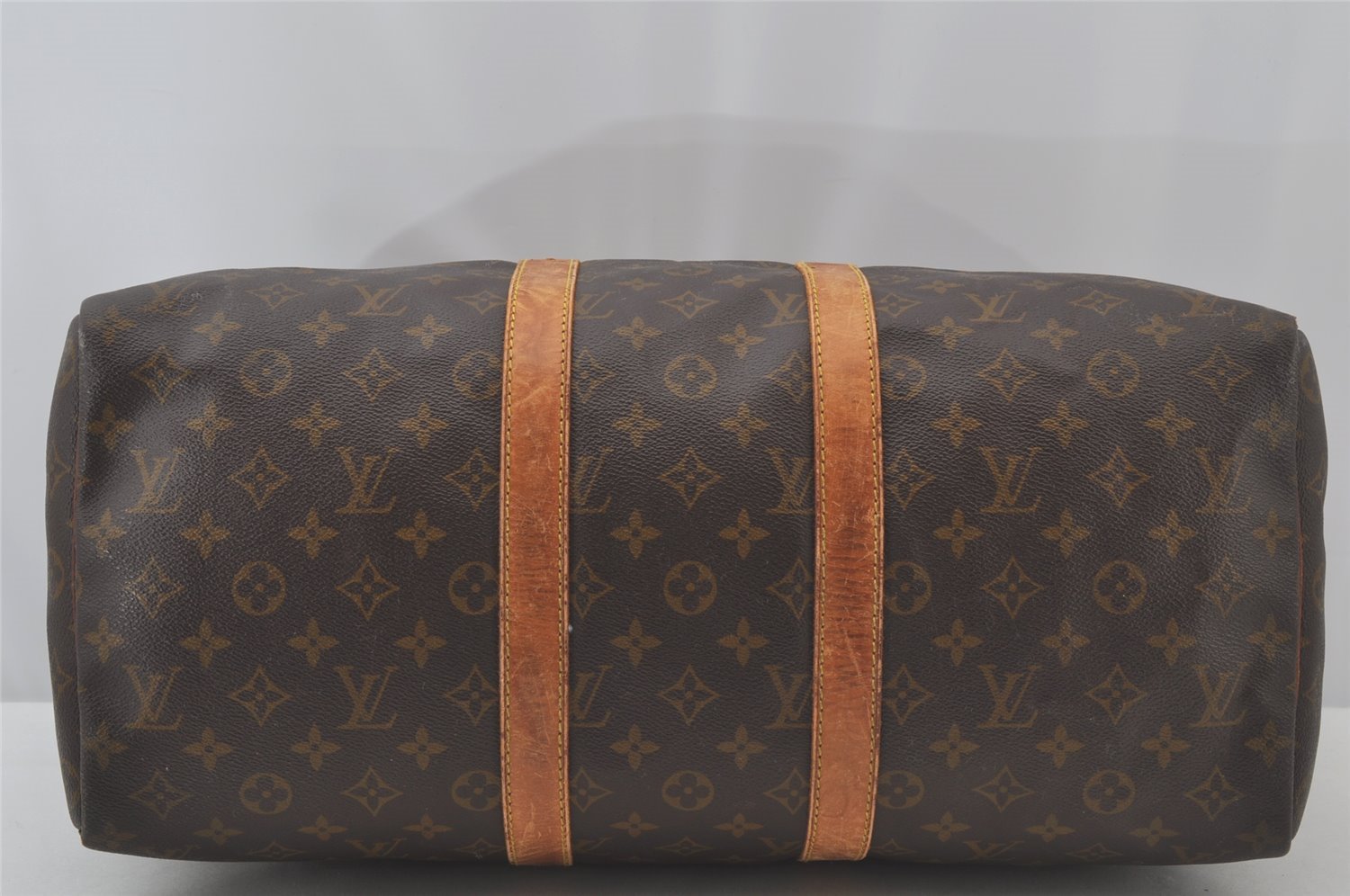 Authentic Louis Vuitton Monogram Keepall 45 Travel Boston Bag M41428 LV 2289J