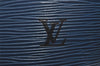 Authentic Louis Vuitton Epi Saint Jacques Hand Bag Blue M52275 LV 2290J