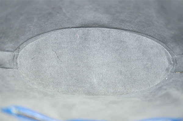 Authentic Louis Vuitton Epi Saint Jacques Hand Bag Blue M52275 LV 2290J