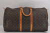 Authentic Louis Vuitton Monogram Keepall 55 Travel Boston Bag M41424 LV 2291J