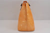 Authentic Louis Vuitton Vernis Houston Hand Bag Yellow M91054 LV Junk 2292J