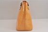 Authentic Louis Vuitton Vernis Houston Hand Bag Yellow M91054 LV Junk 2292J