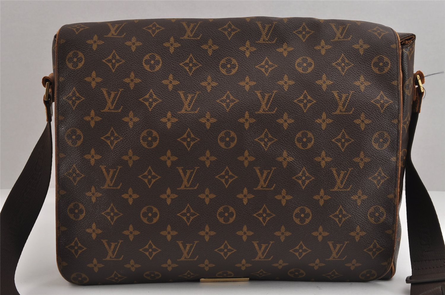 Authentic Louis Vuitton Monogram Abbesses Shoulder Bag M45257 LV 2293J